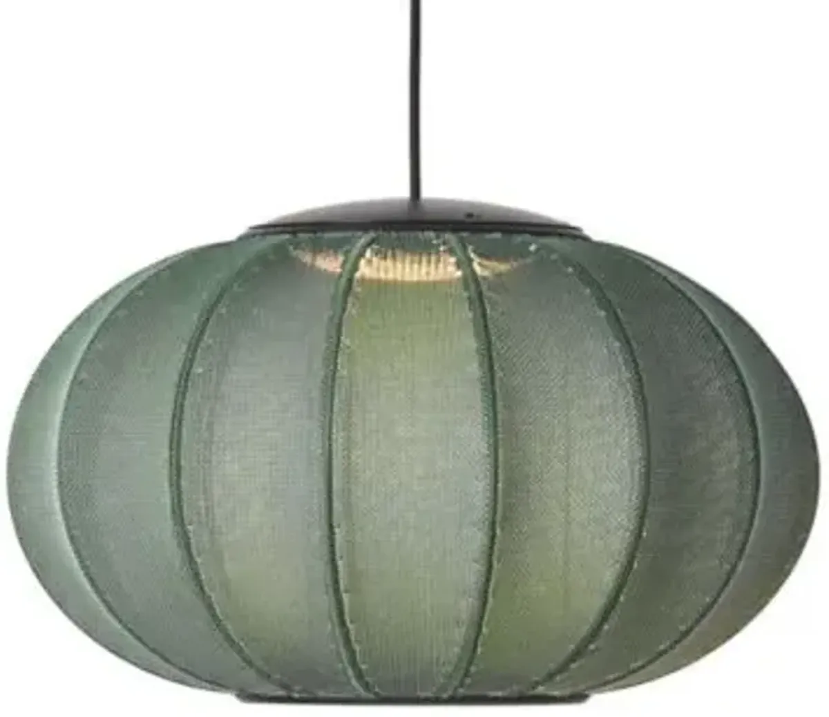 Knit-Wit Oval Pendant