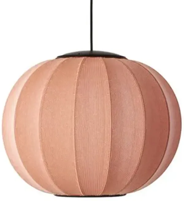 Knit-Wit Round Pendant