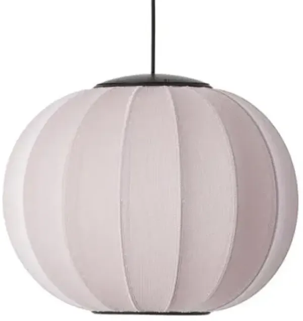 Knit-Wit Round Pendant