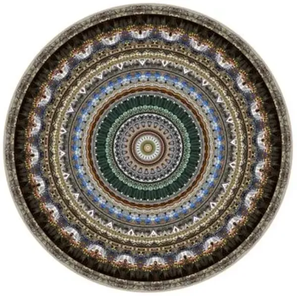 Mexico City Round Rug