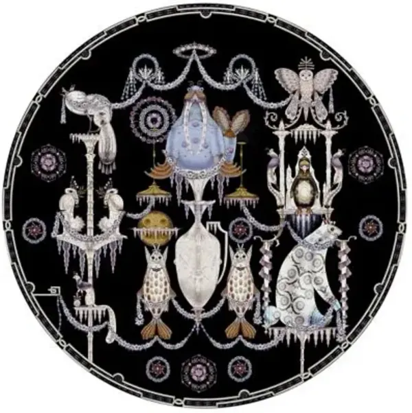 Polar Byzantine V Round Rug