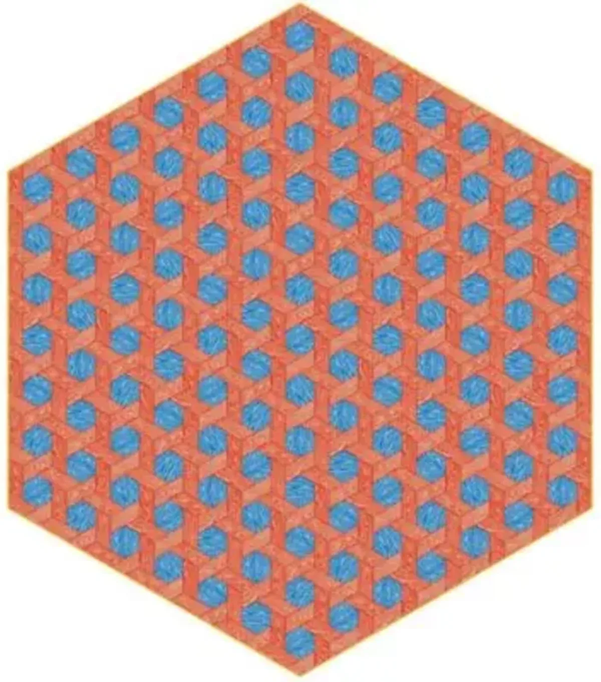Hexagon Area Rug