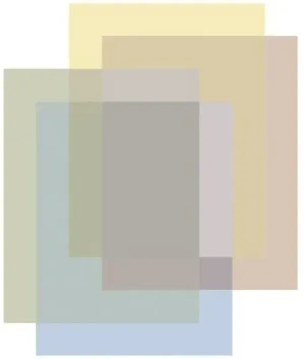 Blended 4 Colours Area Rug