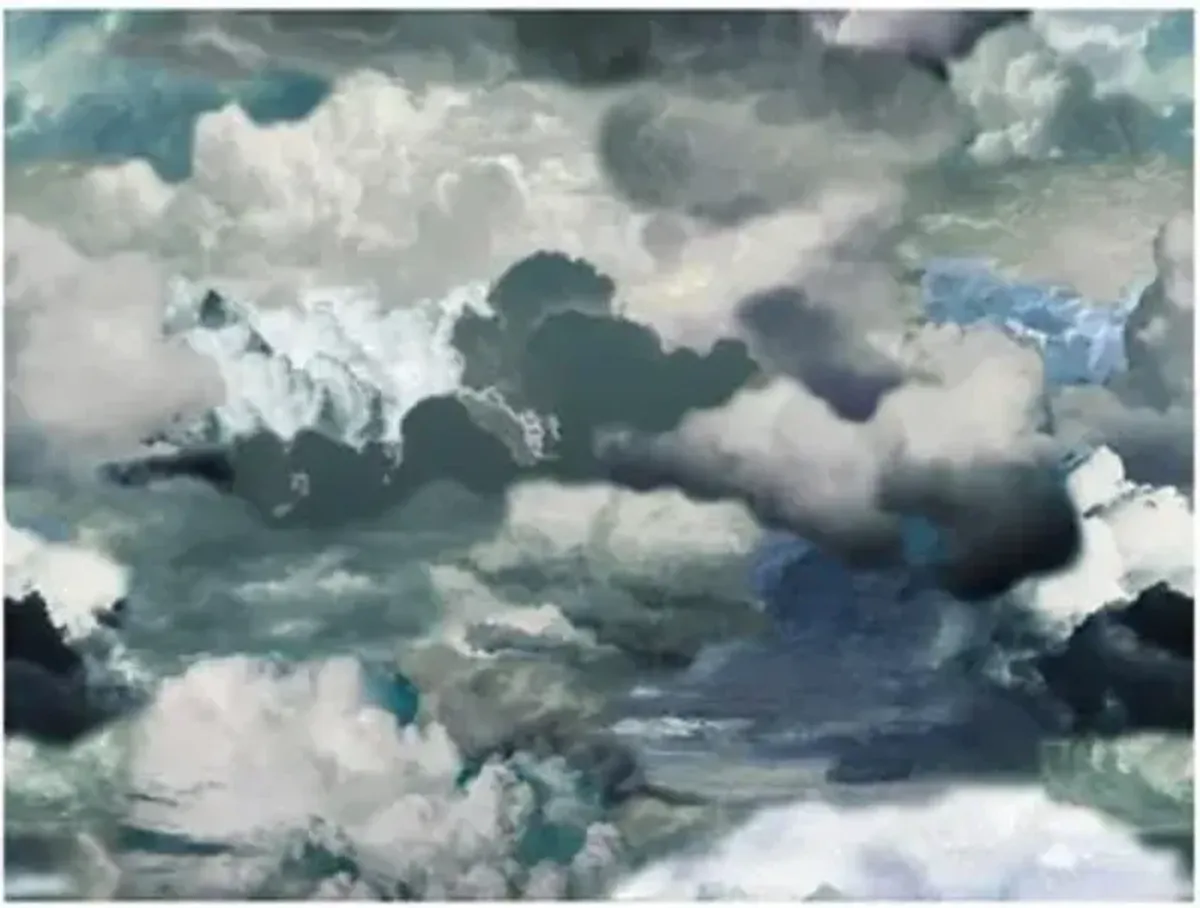 Walking On Clouds Area Rug