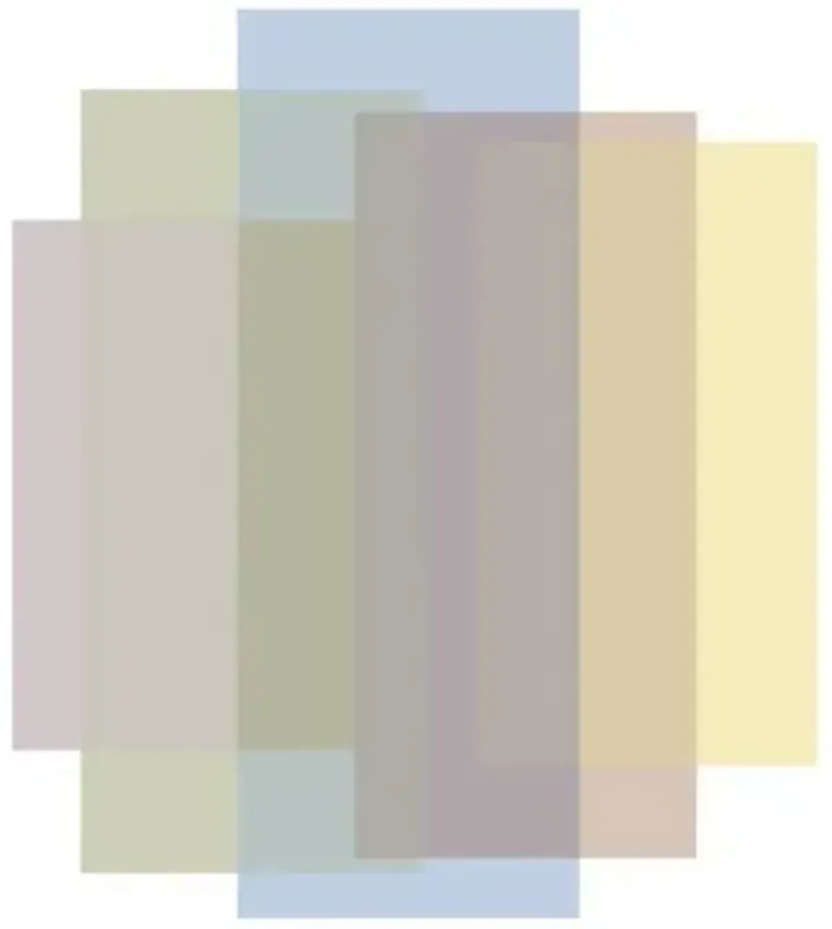 Blended 5 Colours Area Rug