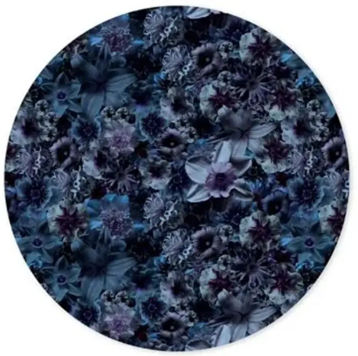 Flowergarden Round Area Rug