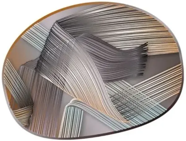 Re-Mingle Oval Area Rug