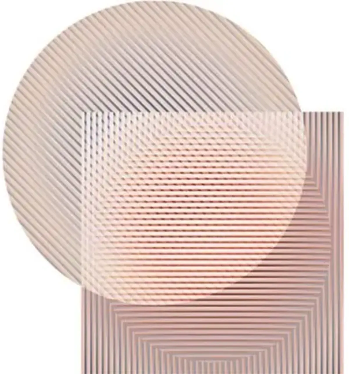 Trichroic Duo Shape Area Rug