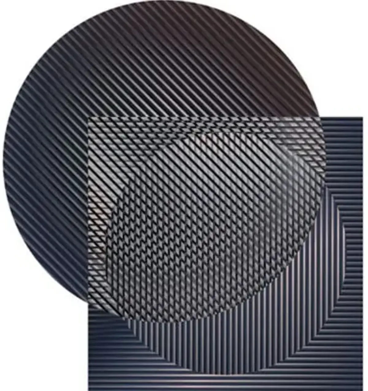 Trichroic Duo Shape Area Rug