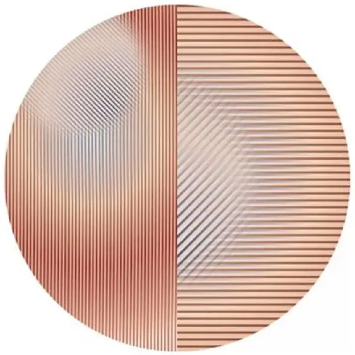 Trichroic Round Area Rug