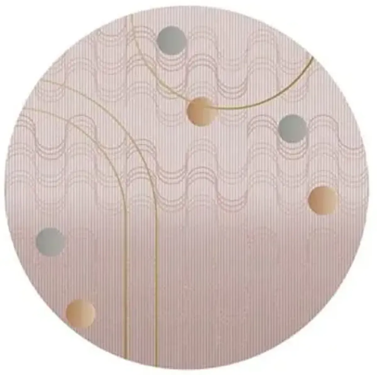 Swell Round Area Rug