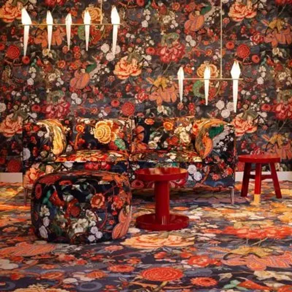 Rendezvous Tokyo Blue Area Rug
