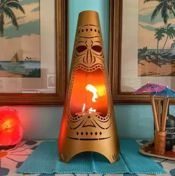 Mini-Tiki Indoor/Outdoor Ethanol Fireplace