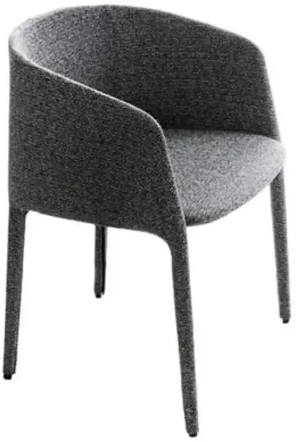 Achille Upholstered Dining Armchair