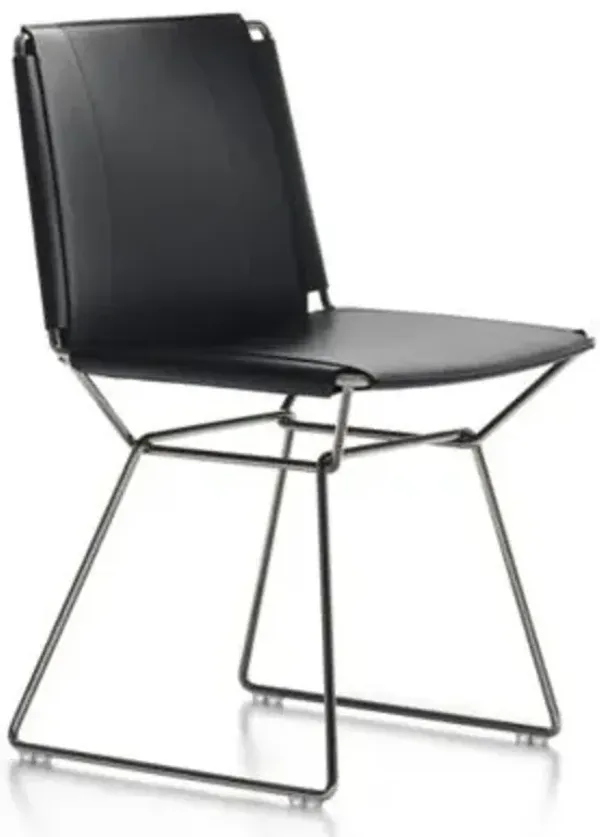 Neil Leather Dining Side Chair