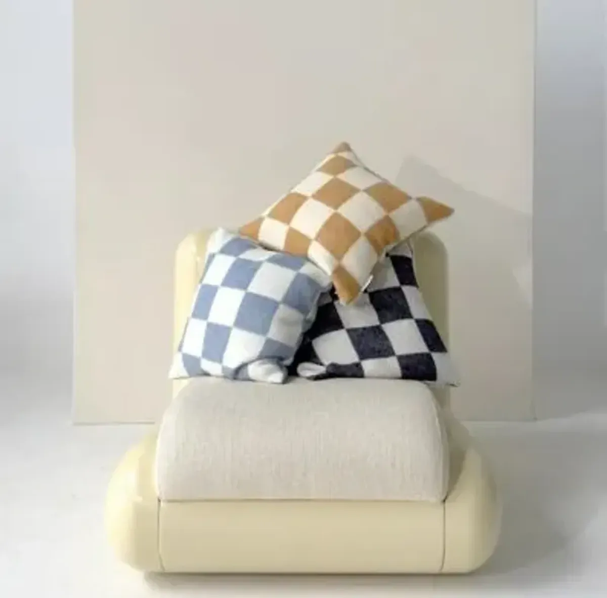 Checkerboard Pillow Cover