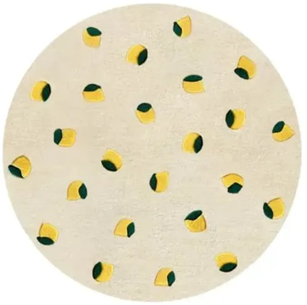 Lemons Round Rug