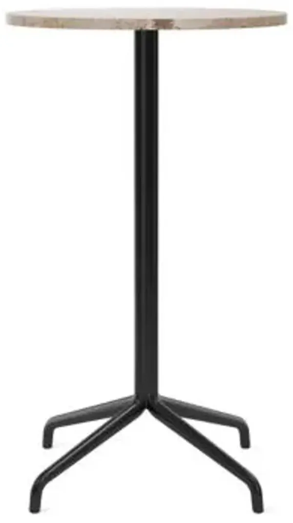 Harbour Column Round Bar Table with Star Base