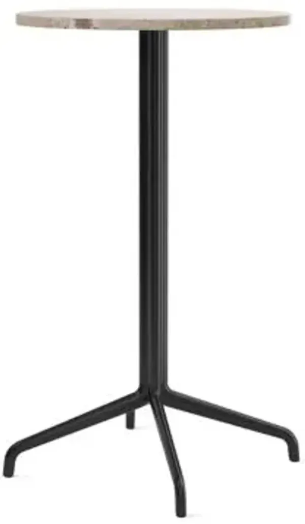 Harbour Column Round Bar Table with Star Base