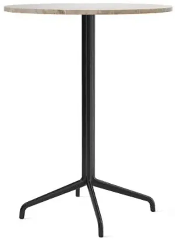 Harbour Column Round Bar Table with Star Base