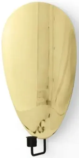 Black With Polished Brass / Polished Brass color