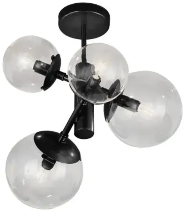 Global 4-Light Flushmount
