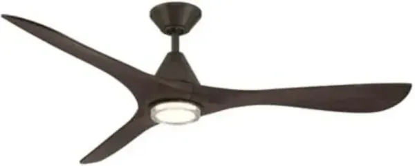 Carve Indoor/Outdoor Smart LED Ceiling Fan