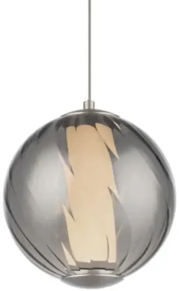 Swirly LED Mini Pendant