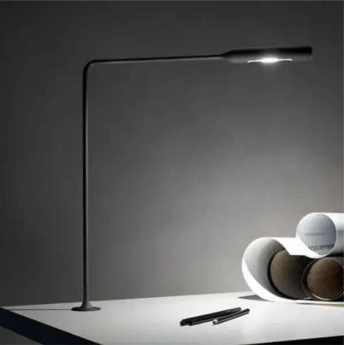 Flo LED Grommet Desk Lamp