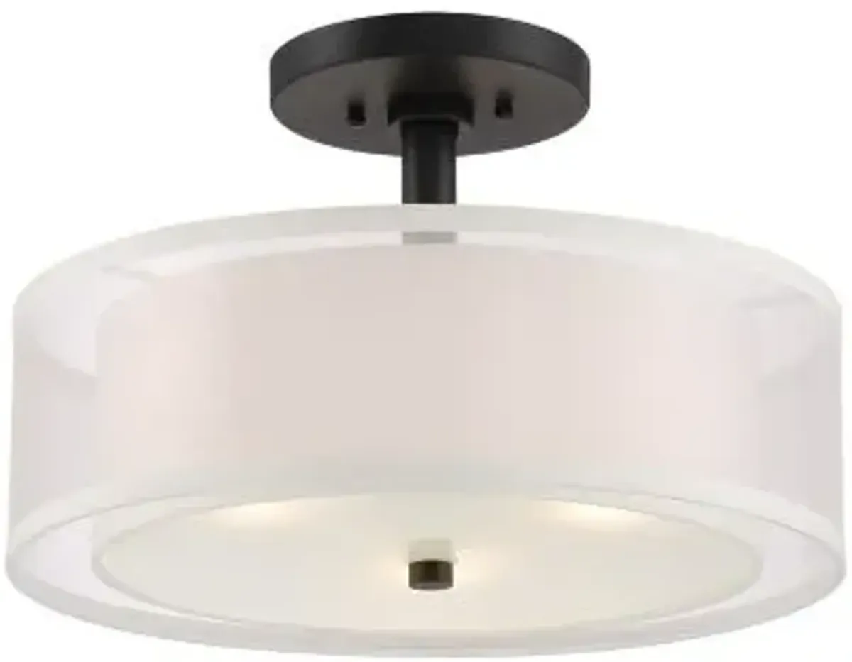 Studio Semi-Flushmount