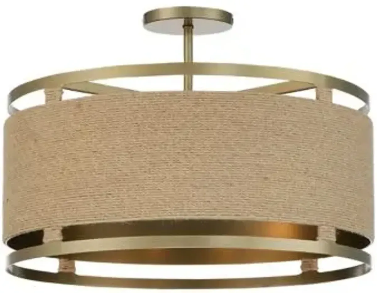 Windward Semi-Flushmount