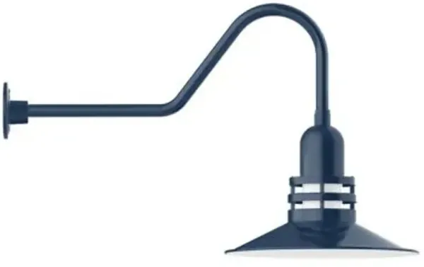 Olive Outdoor Gooseneck Wall Sconce