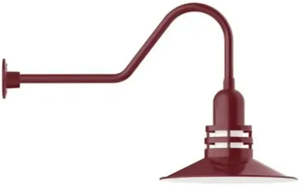 Olive Outdoor Gooseneck Wall Sconce