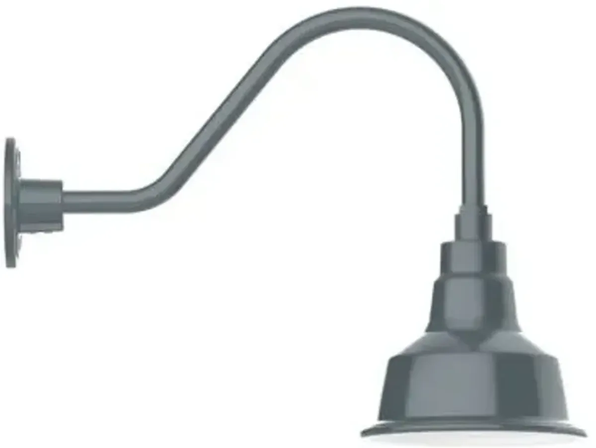 Brea Outdoor Gooseneck Wall Sconce