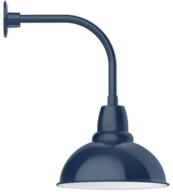 Rhonda Outdoor Curved Arm Wall Sconce