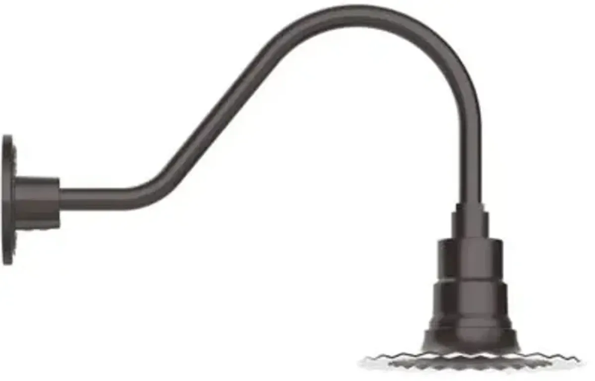 Tucker Outdoor Gooseneck Wall Sconce