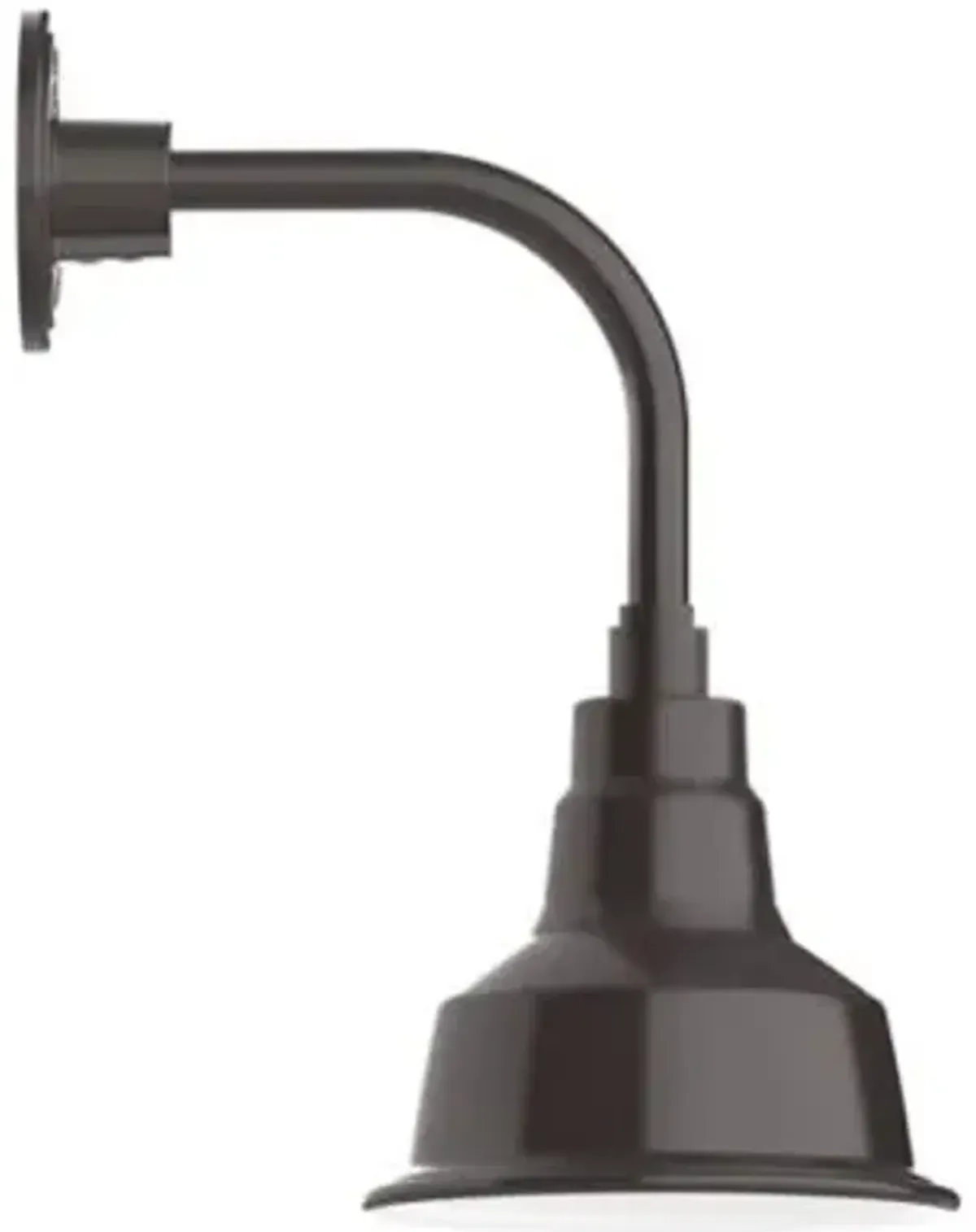 Brea Outdoor Curved Arm Wall Sconce