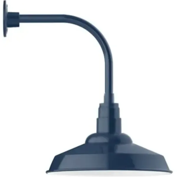 Brea Outdoor Curved Arm Wall Sconce