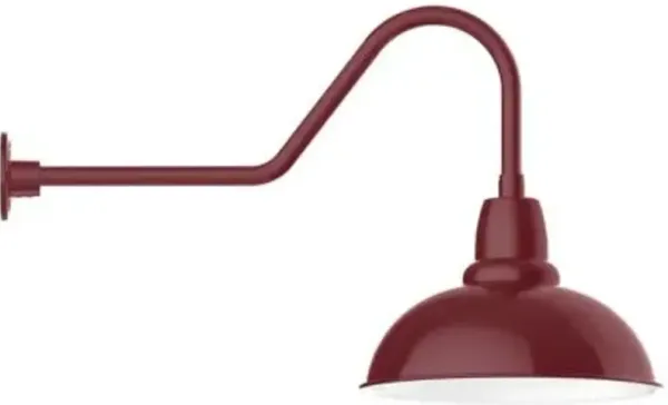 Rhonda Outdoor Gooseneck Wall Sconce