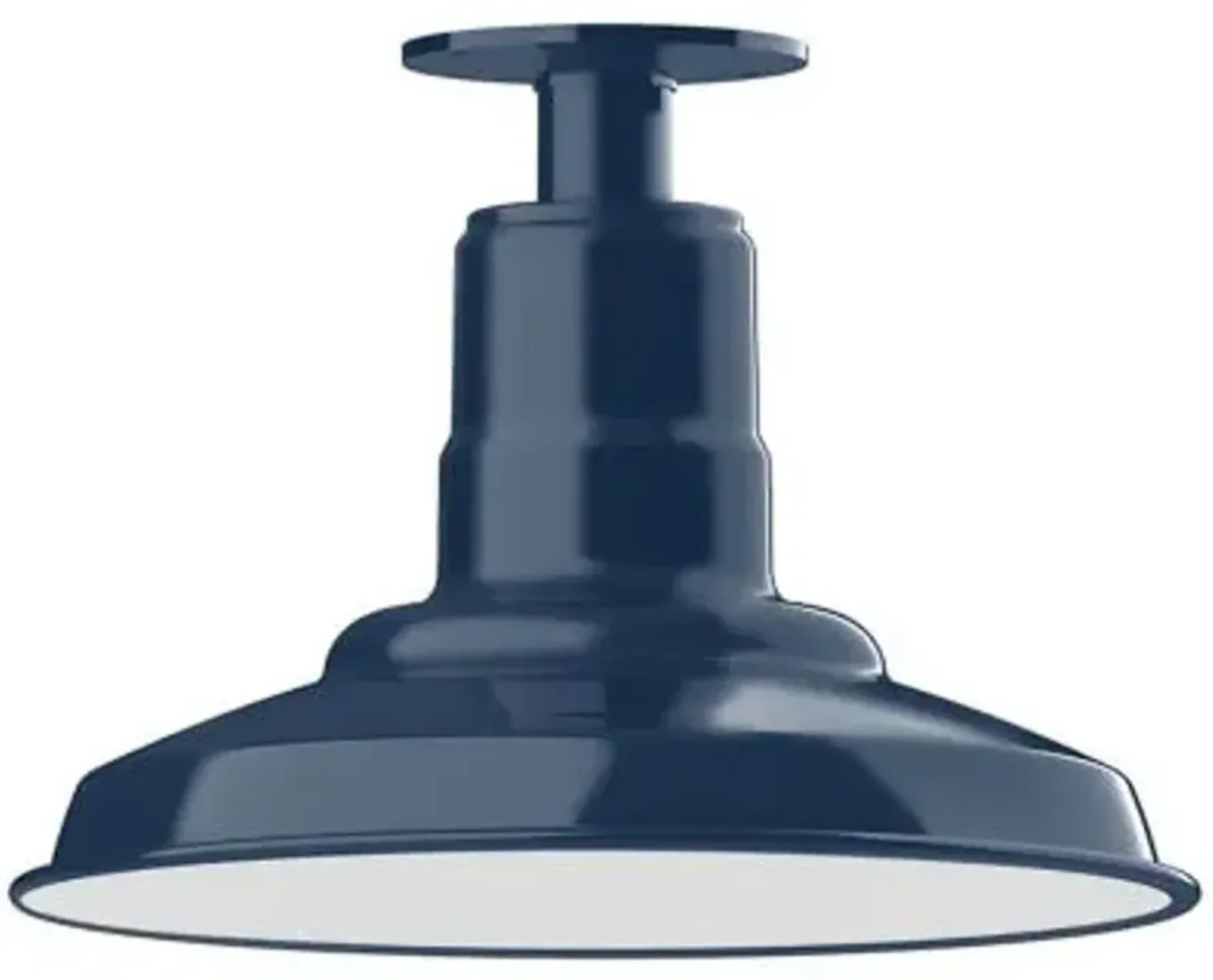 Brea Outdoor Semi-Flushmount