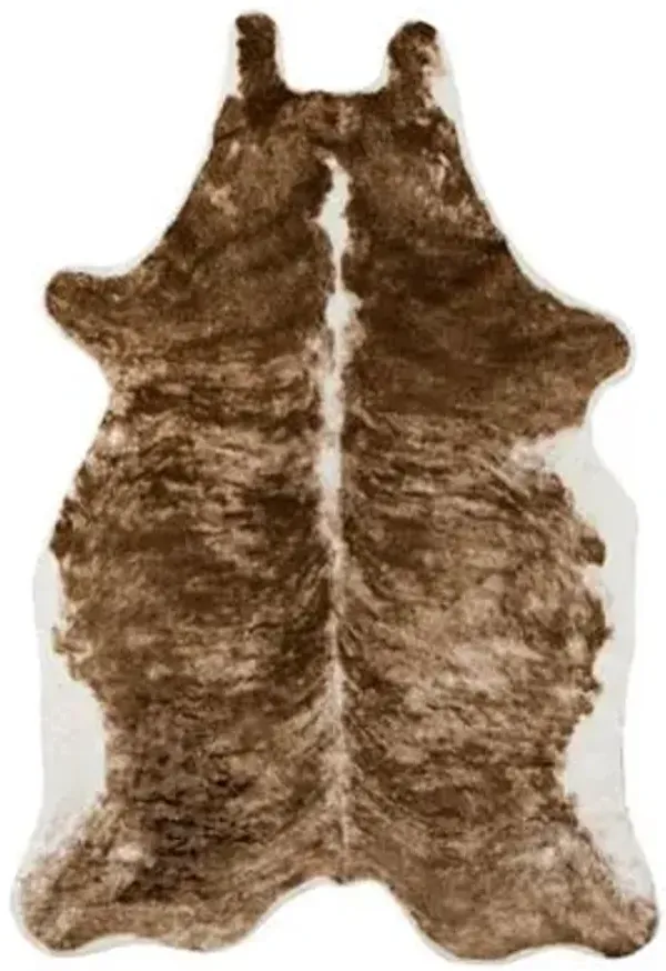 Acadia ACA-3 Brindle Faux Fur Rug