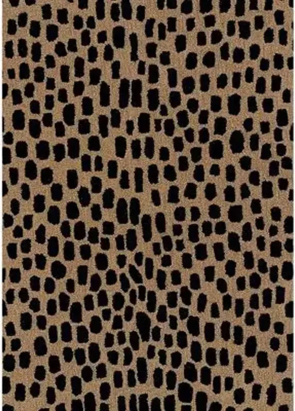Woodland WOD-3 Cheetah Area Rug