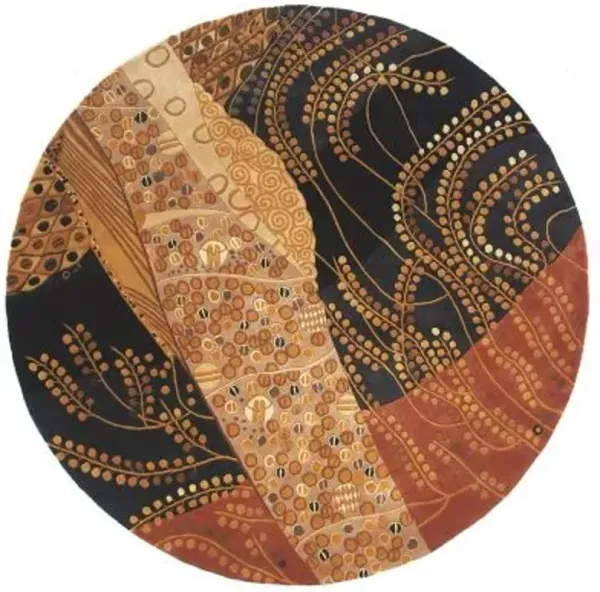 New Wave NW-01 Round Area Rug