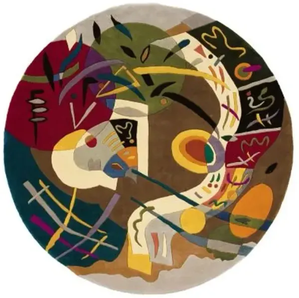 New Wave NW-61 Round Area Rug