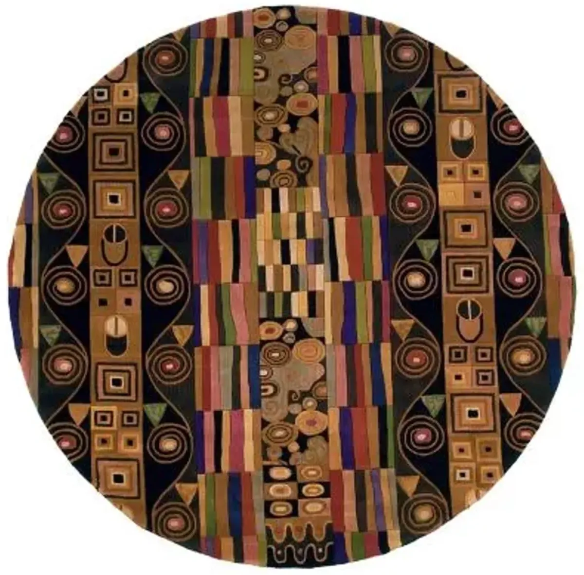 New Wave NW-33 Round Area Rug