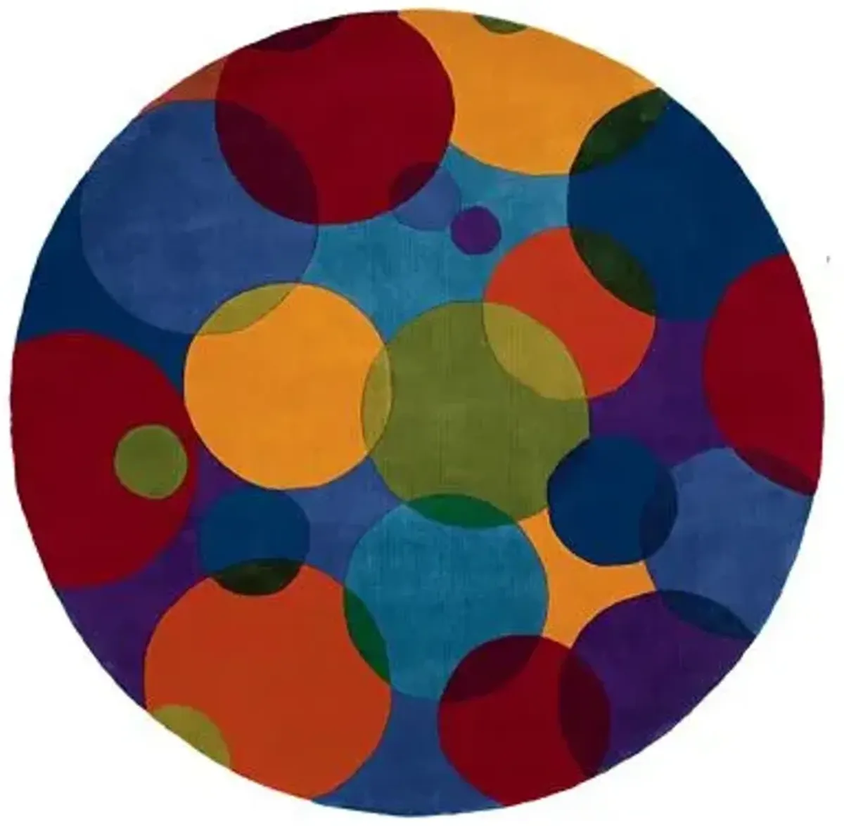 New Wave NW-37 Round Area Rug