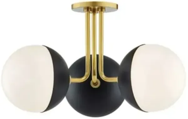 Renee Semi-Flushmount