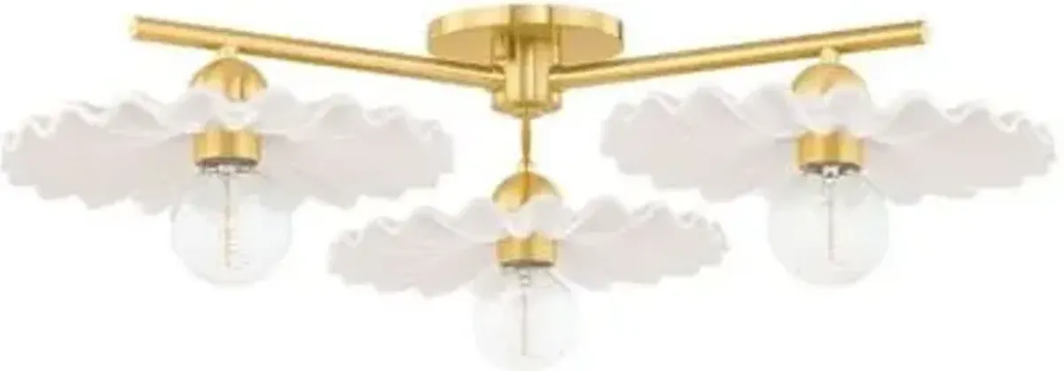 Tinsley Semi-Flushmount