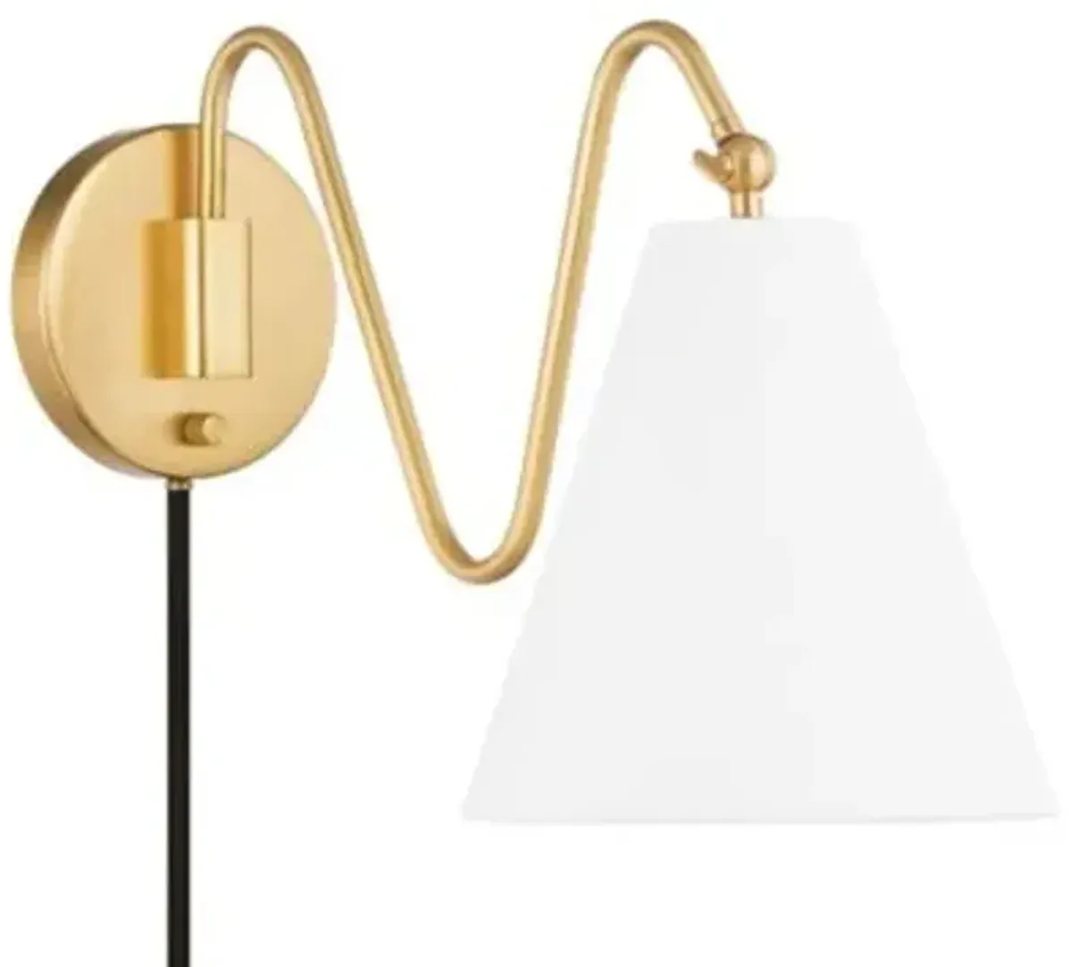 Onda Plug-in Wall Sconce
