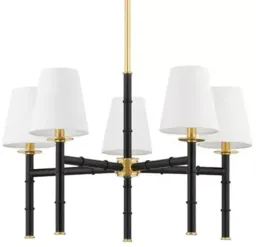 Aged Brass with Black color